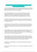 ELO1 WGU &lpar;Subject-Specific Pedagogy&rpar; Exam &vert; Questions with Correct Answers &vert; 100&percnt; Pass