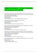 LOMA 308 Module 1 Exam Questions and Answers All Correct