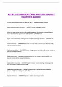 ASTRO 101 EXAM QUESTIONS AND 100&percnt; VERIFIED SOLUTIONS &commat; 2025&excl;&excl;