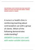 CMS MATERNAL LATEST UPDATED 2025 FINAL EXAM WITH COMPLETE DETAILED QUESTIONS AND CORRECT VERIFIED ANSWERS ALREADY A&plus; GRADED