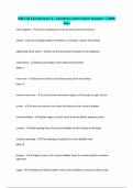 GRCC BI 122 lab Exam 3 &vert; Questions with Correct Answers &vert; 100&percnt; Pass