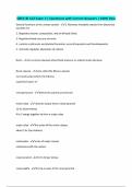GRCC BI 122 Exam 3 &vert; Questions with Correct Answers &vert; 100&percnt; Pass