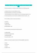 Healthcare Delivery Test &vert;Questions with Correct Answers&vert; 100&percnt; Pass