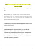 N352 Final exam&colon; Cancer Comprehensive Questions and Answers 100&percnt; Accuracy &lpar;Latest 2025&rpar;