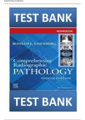 TEST BANK Workbook for Comprehensive Radiographic Pathology 8th Edition by Ronald L&period; Eisenberg &comma; All Chapters Complete &vert;ISBN&colon; 9780443249754&vert; Guide A&plus;