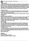 N144 Week 2 Case Study - Susan Wilson &lpar;1&rpar; &lpar;ANSWERED&rpar; &vert;Comprehensive Questions and with LATESt solutions &lpar;2024&rpar;&vert; You work in an OB-GYN clinic&period; You greet Susan Wilson&comma; a 26-