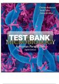 Test bank nester&rsquo;s microbiology a human perspective 8th edition denise g anderson sarah n salm deborah