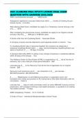 2025 ALABAMA REAL ESTATE LICENSE FINAL EXAM QUESTION WITH ANSWERS 2025&sol;2026