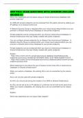 ADB FINAL EXAM QUESTIONS WITH ANSWERS 2025&sol;2026 GRADED A&plus;
