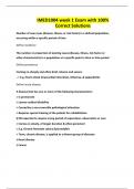 IMED1004 week 1 Exam with 100&percnt; Correct Solutions
