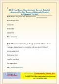 EKG Final Exam Questions and Correct Detailed  Answers &lpar;Verified Answers&rpar; &vert;&vert;Already Graded  A&plus;&vert;&vert;Newest Version