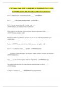 C787&lowbar;Study&lowbar;Guide&lowbar;UNIT 2&colon; SUPPORT NUTRITION TO WELLNESS &lpar;COHORT 1&rpar; latest 2025 &lpar;Graded A&plus;&rpar; 100 &percnt; Correct Answers