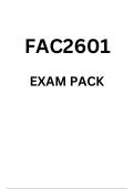 FAC2601 EXAM PACK 2025&lbrace;DETAILED QUESTIONS AND ANSWERS&rcub;