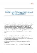 COEN 146L Al-Agtash With Actual Solution &lpar;2025&rpar;&excl;&excl;