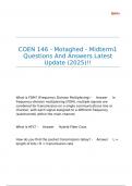 COEN 146 - Motaghed - Midterm1 Questions And Answers Latest Update &lpar;2025&rpar;&excl;&excl;