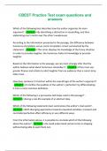 CBEST Practice Test exam questions and answers
