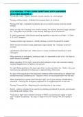CAX GENERAL STUDY GUIDE QUESTIONS WITH ANSWERS 2025&sol;2026 GRADED A&plus;