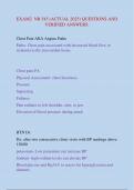 EXAM2 NR 545 &lpar;ACTUAL 2025&rpar; QUESTIONS AND  VERIFIED ANSWERS&period;
