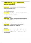 PSIO 201 Exam 1 UofA Questions and Answers Latest 2025&period;docx