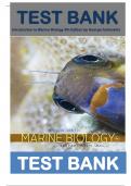 Test Bank for Introduction to Marine Biology 4th Edition by George Karleskint Richard Turner&comma; James Small
