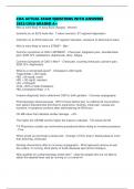 CHA ACTUAL EXAM QUESTIONS WITH ANSWERS 2025&sol;2026 GRADED A&plus;