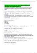 CLEP US HISTORY ACTUAL EXAM QUESTIONS WITH ANSWERS 2025&sol;2026 GRADED A&plus;