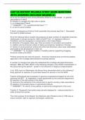 CLEP US HISTORY RELIABLE STUDY GUIDE QUESTIONS WITH ANSWERS 2025&sol;2026 GRADED A&plus;