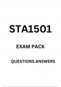 STA1501 EXAM PACK&period;&comma;&comma;DETAILED QUESTIONS AND ANSWERS