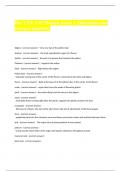 UH MANOA BIO172 EXAM 1&semi; Questions and Answers 100&percnt; Solved