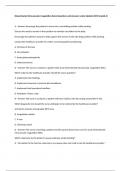 Disseminated Intravascular Coagulation Exam Questions and Answers Latest Update 2025 Graded A&plus;