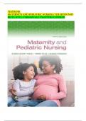 TESTBANK MATERNITY AND PEDIATRIC NURSING 5TH EDITION BY RICCI&comma; KYLE&comma; CARMAN&sol;ALL CHAPTERS COVERED