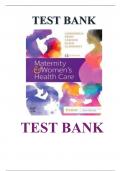 Maternity And Womens Health Care 12th Edition Lowdermilk Test Bank
