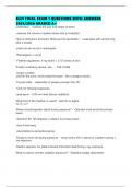 ELCS FINAL EXAM 1 QUESTIONS WITH ANSWERS 2025&sol;2026 GRADED A&plus;