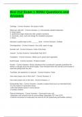 Biol 212 Exam 1 SDSU Questions and Answers