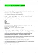 biol 212 exam 1 study guide latest updated