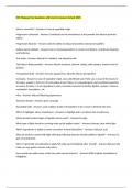ITEC Makeup Test Questions with Correct Answers Solved 100&percnt;