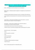 NR104 Chapter 16&period;2 - Protective Mechanisms and Asepsis Exam &vert; Questions with Correct Answers &vert; 100&percnt; Pass