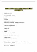 CASPER SITUATIONS EXAM WITH COMPLETE SOLUTIONS&excl;&excl;