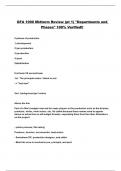 GFA 1000 Midterm Review &lpar;pt 1&rpar; "Departments and Phases" 100&percnt; Verified&excl;&excl;