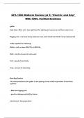 GFA 1000 Midterm Review &lpar;pt 3&rpar; "Electric and Grip" With 100&percnt; Verified Solutions
