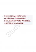 NM ES-3 EXAM COMPLETE QUESTIONS AND CORRECT DETAILED ANSWERS &lpar;VERIFIED ANSWERS&rpar;  A&plus; GRADED