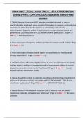 OPNAVINST 1752&period;1C&comma; NAVY SEXUAL ASSAULT PREVENTION ANDRESPONSE &lpar;SAPR&rpar; PROGRAM questions with verified answers