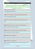 AASM Study Manual Version 2&period;4 Questions with Detailed Verified Answers &lpar;100&percnt; Correct Answers&rpar;  &sol;Already Graded A&plus;