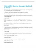 UNA NU203 Nursing Concepts Module 2 & 3 Quiz questions and answers all are correct 2025 graded A&plus;