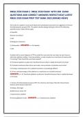 RNSG 2539 EXAM 2  RNSG 2539 EXAM  WITH 200  EXAM QUESTIONS AND CORRECT ANSWERS RESPECTIVELY&sol; LATEST RNSG 2539 EXAM PREP TEST BANK 2025 &lpar;BRAND NEW&excl;&rpar;