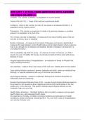 HHD UNIT 1 ACTUAL EXAM QUESTIONS WITH ANSWERS 2025&sol;2026 GRADED A&plus;