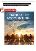 Solution Manual for Financial Accounting 11th Edition Robert Libby&comma; Patricia Libby&comma; Complete Chapters 1 - 13&comma; Verified Update Newest Version