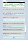 Autocad certification Questions with Detailed  Verified Answers &lpar;100&percnt; Correct Answers&rpar; &sol;Already  Graded A&plus;