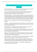C239 EXAMINATION QUESTIONS AND VERIFIED ANSWERS