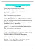 C239 EXAMINATION QUESTIONS AND VERIFIED ANSWERS